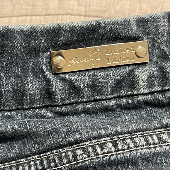Seven7 Women's Premium Denim Limited Edition Straight Leg Jeans Size 22 - Picture 15 of 15